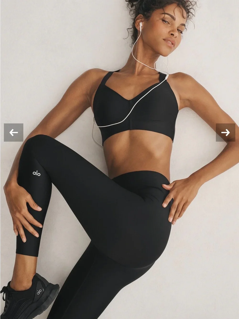ALO Yoga Black High-Waist Leggings